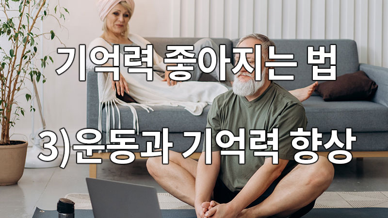 기억력 좋아지는 법, 운동이 기억력을 향상 시킨다! 연구사례