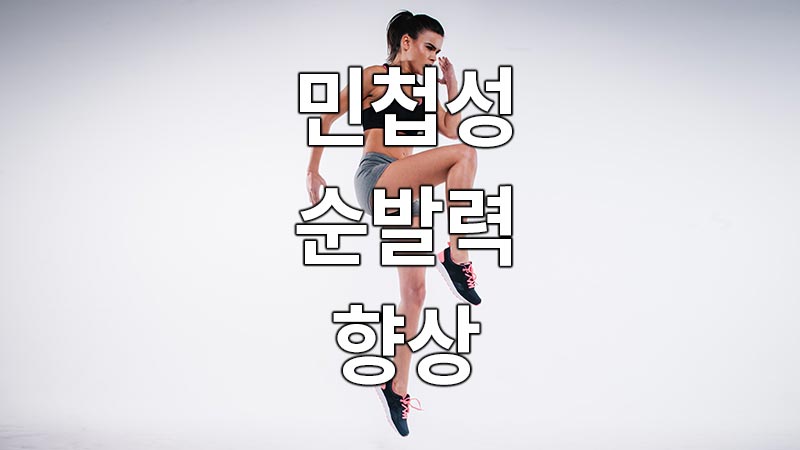 민첩성과 순발력 향상