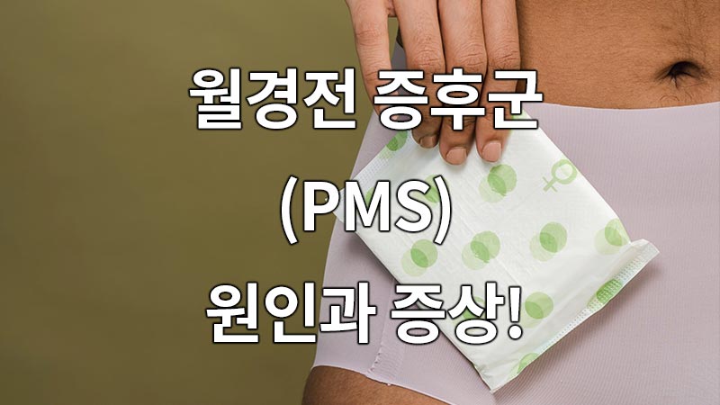 월경전 증후군(PMS), 원인과 증상.