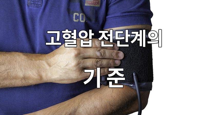 고혈압 전단계의 기준