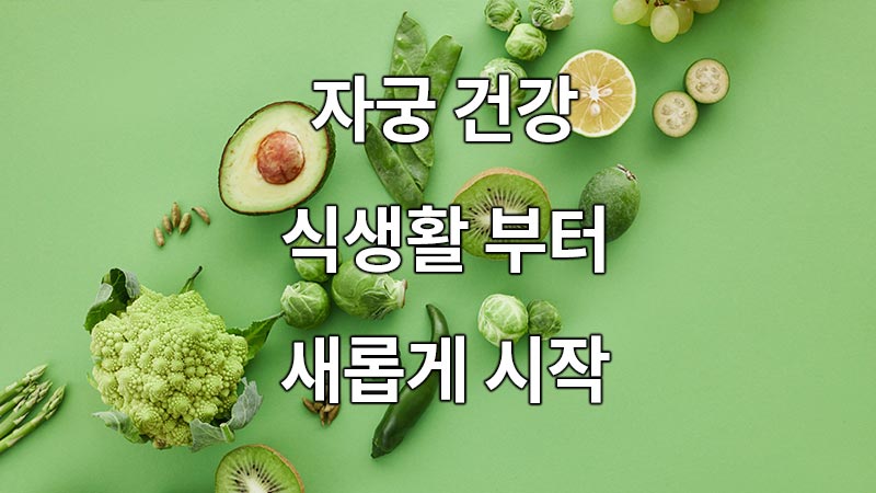 자궁 건강 식생활부터 새롭게 시작
Uterine Health Starts anew with Diet